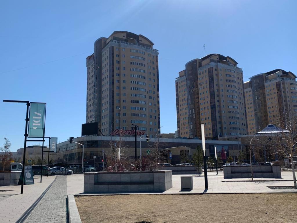 Квартира С Видом На Abu Dhabi Plaza Astana Eksteriør bilde